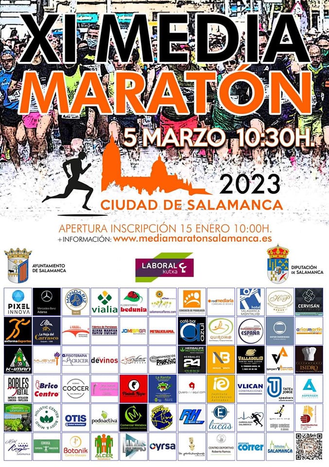 Media Maratón Ciudad de Salamanca Marzo 2023