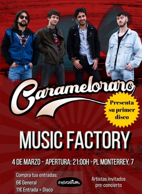 Music Factory Carameloraro Salamanca Marzo 2023
