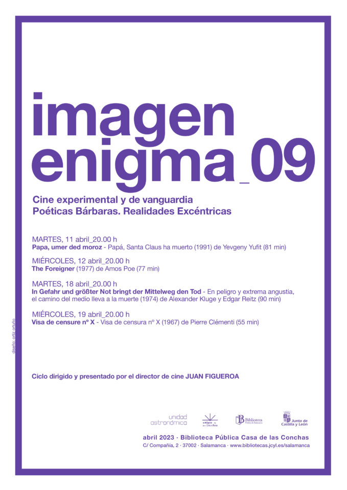 Casa de las Conchas Imagen Enigma 09 Salamanca Abril 2023