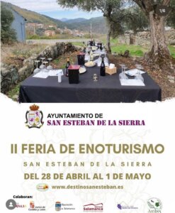 San Esteban de la Sierra II Feria de Enoturismo Abril mayo 2023