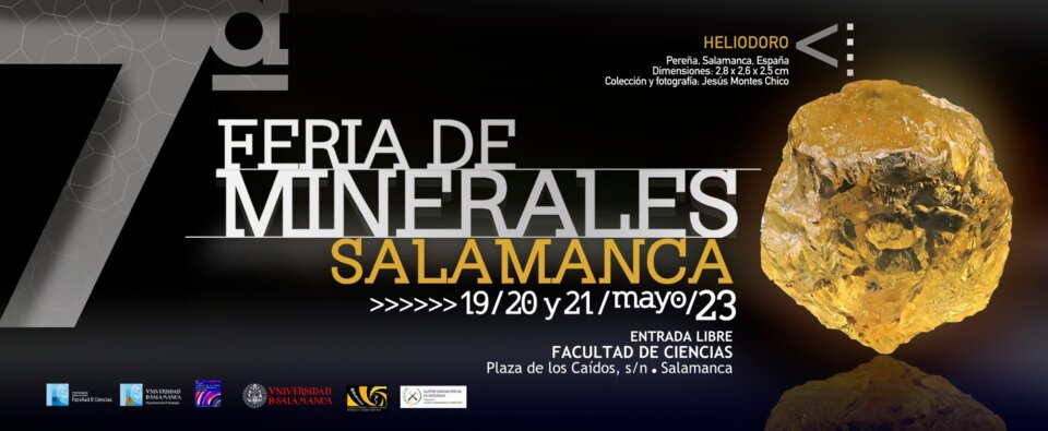 Ciencias y Ciencias Químicas VII Feria de Minerales Salamanca Mayo 2023