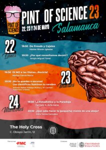 The Holy Cross Pint of Science Salamanca Mayo 2023