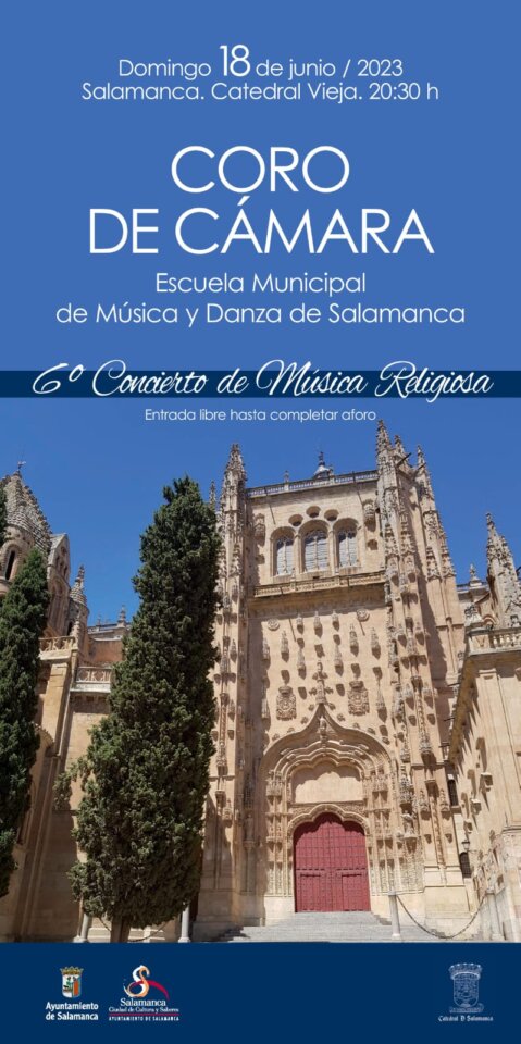 Catedral Vieja Coro de Cámara de la Escuela Municipal de Música y Danza de Salamanca Junio 2023