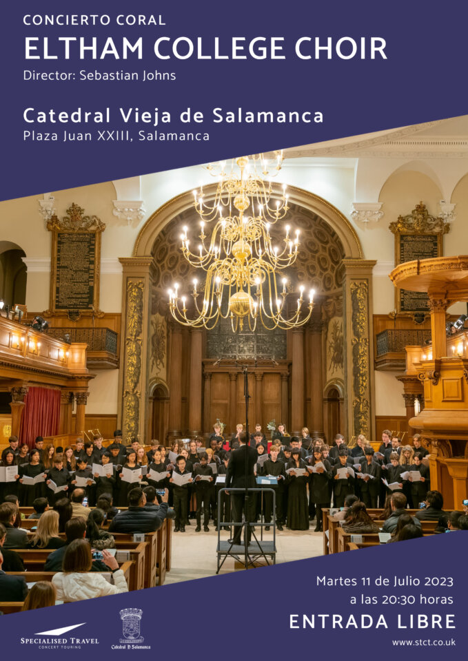 Catedral Vieja Eltham College Choir Salamanca Julio 2023