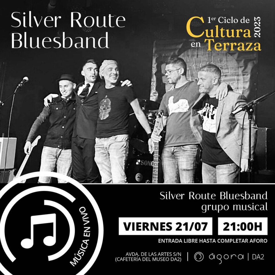 Domus Artium 2002 DA2 Silver Route Blues Band Salamanca Julio 2023