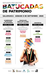 Ferias y Fiestas 2023 II Encuentro Batucadas de Patrimonio Salamanca Septiembre