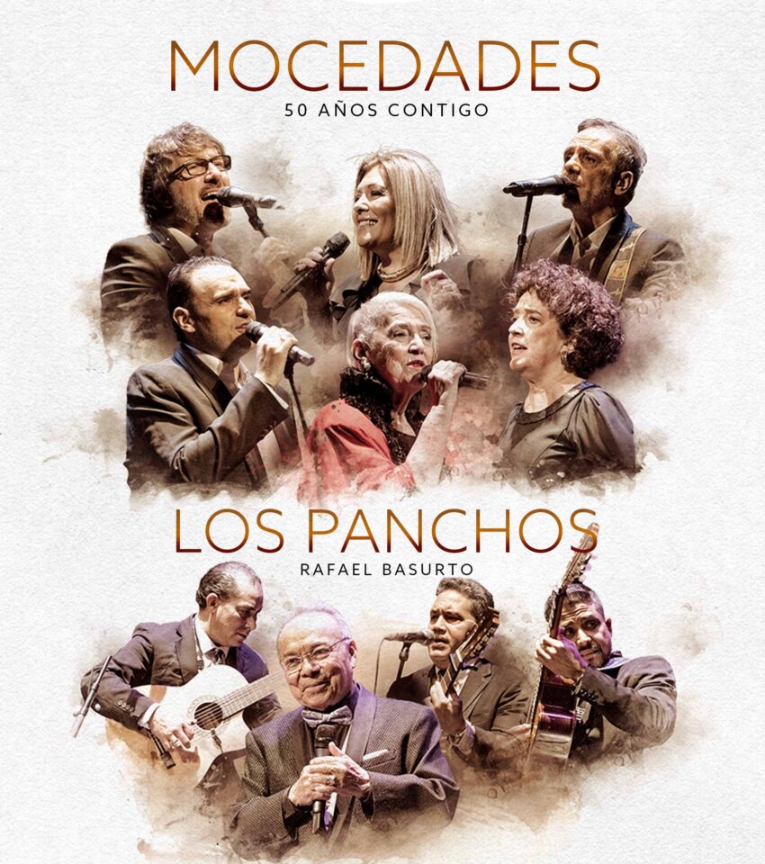 Centro de las Artes Escénicas y de la Música CAEM Mocedades + Los Panchos Salamanca Febrero 2024