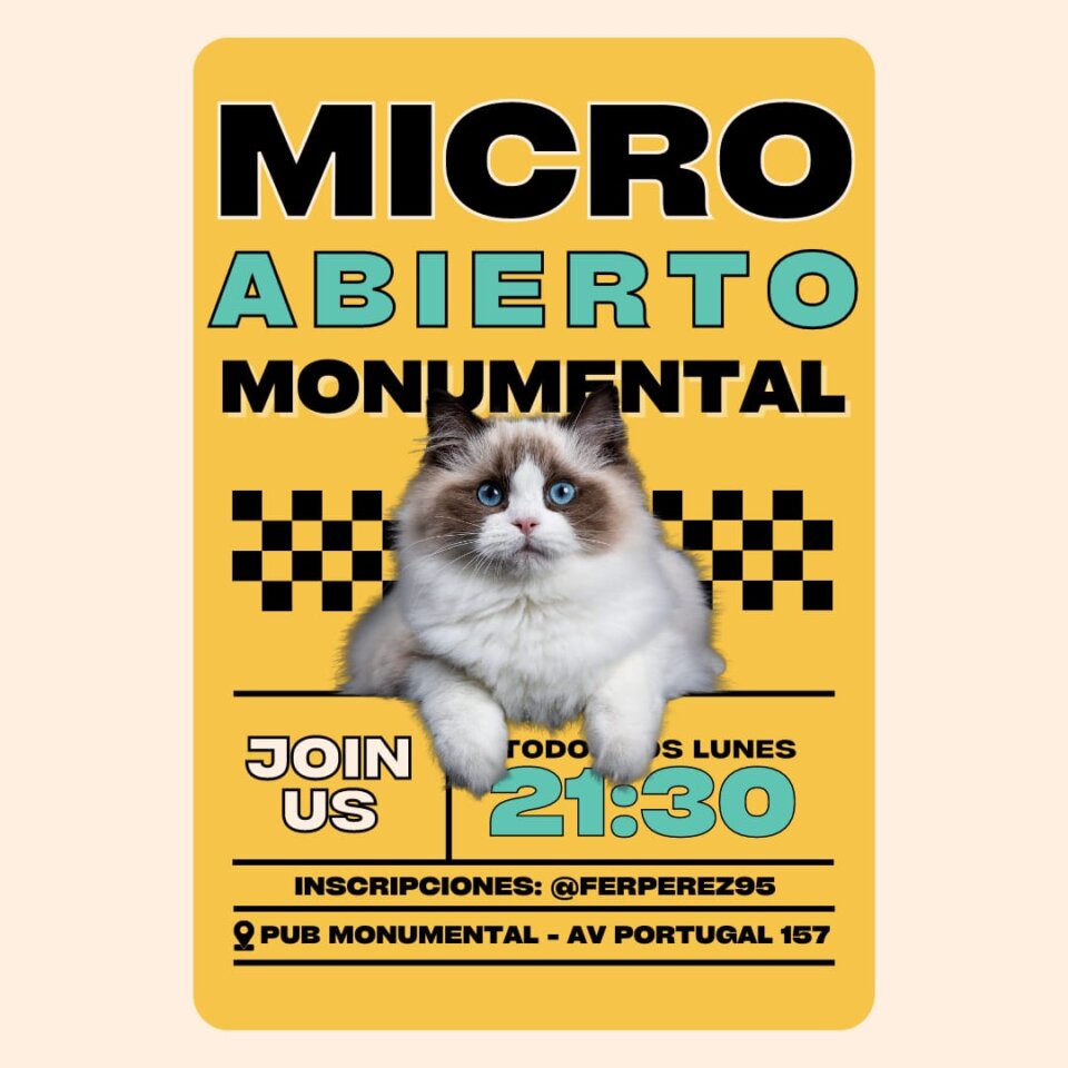 Pub Monumental Micro Abierto Salamanca 2023-2024
