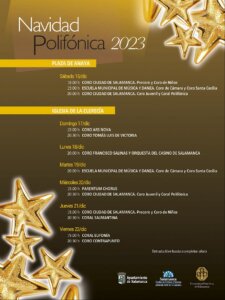 Salamanca Navidad Polifónica Diciembre 2023