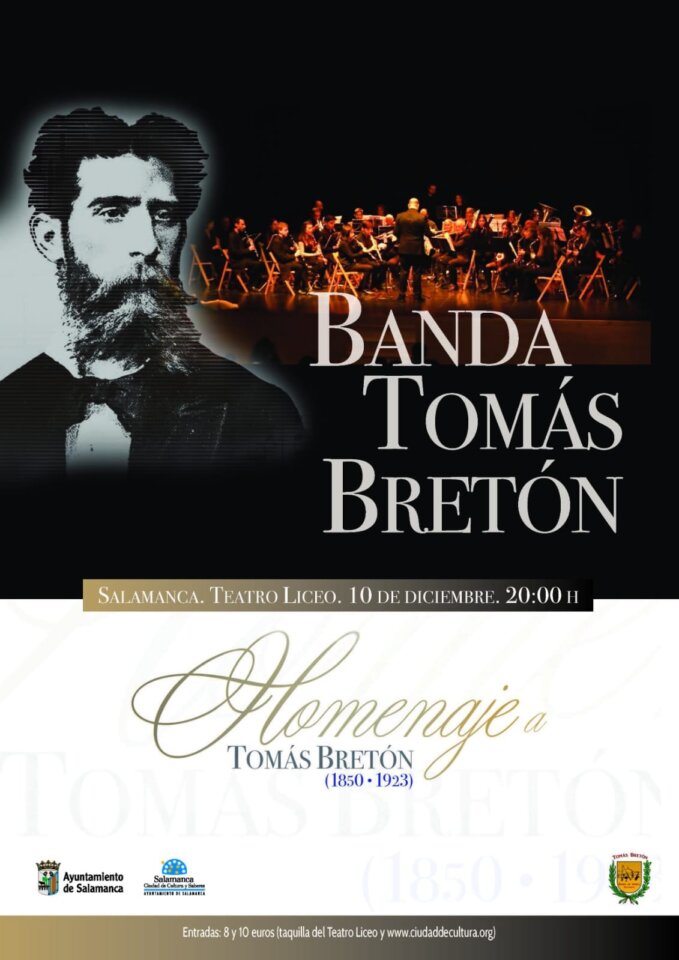 Teatro Liceo Banda Tomás Bretón Salamanca Diciembre 2023