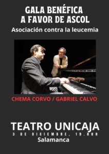 Teatro Unicaja Chema Corvo y Gabriel Calvo Salamanca Diciembre 2023