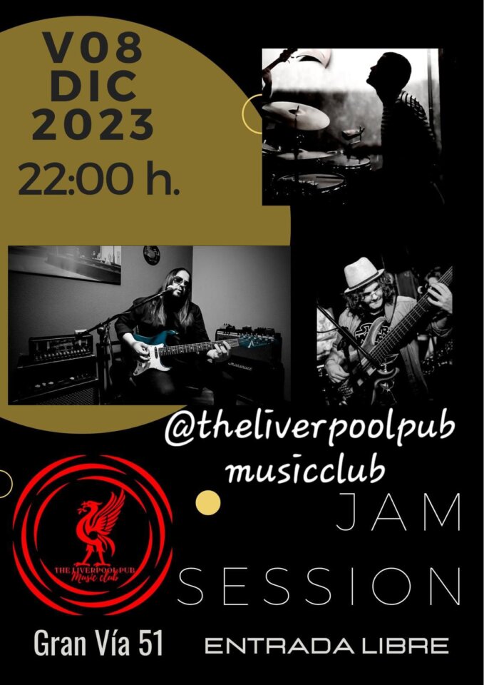 The Liverpool Pub Jam Session Salamanca Diciembre 2023