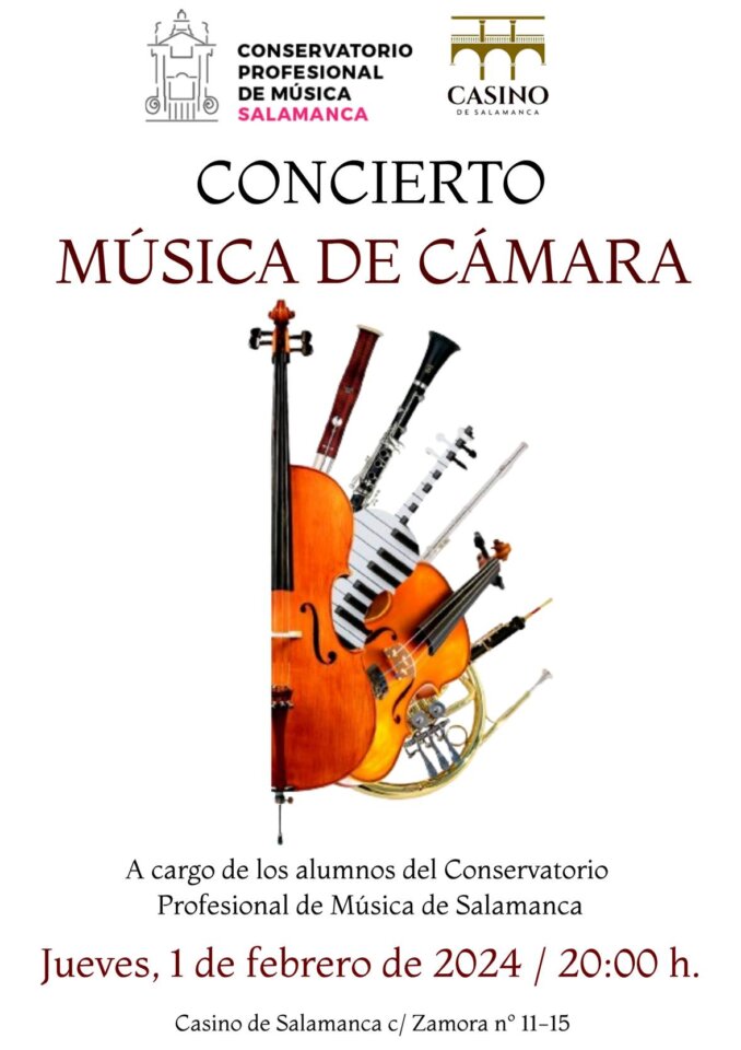 Casino de Salamanca Música de Cámara Febrero 2024