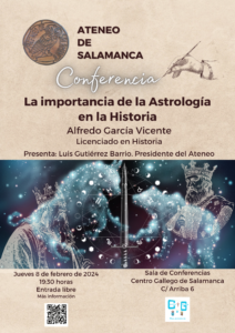 Centro Gallego La importancia de la astrología en la Historia Salamanca Febrero 2024