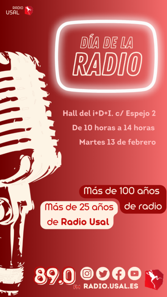 Edificio I+D+i Día Mundial de la Radio Salamanca Febrero 2024