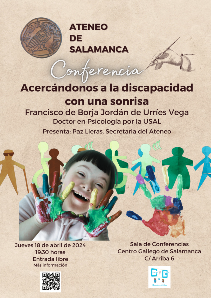 Centro Gallego Acercándonos a la discapacidad con una sonrisa Salamanca Abril 2024