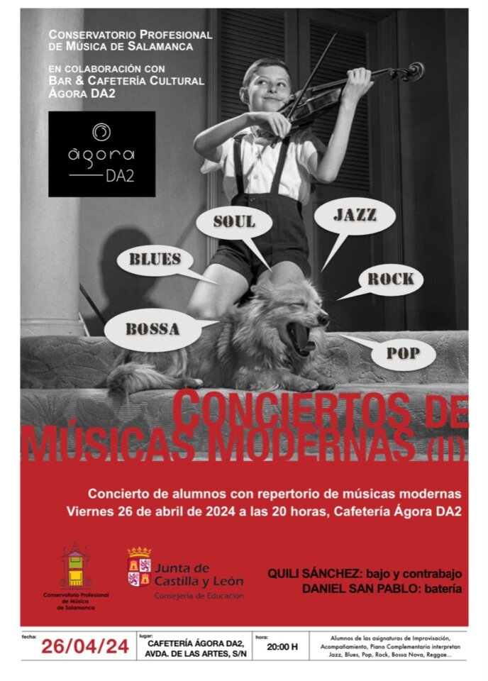 Domus Artium 2002 DA2 Conciertos de Músicas Modernas (II) Salamanca Abril 2024