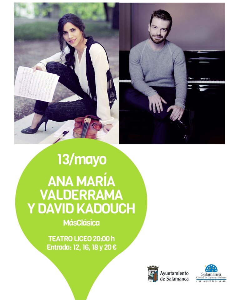 Teatro Liceo Ana María Valderrama y David Kadouch Salamanca Mayo 2024