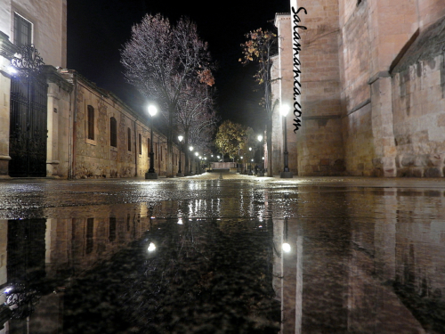 Calles mojadas, noches de invierno