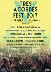Tres Acordes Fest 2017, Salamanca