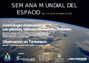 Asociación Universitaria Supernova Semana Mundial del Espacio Salamanca Octubre 2017