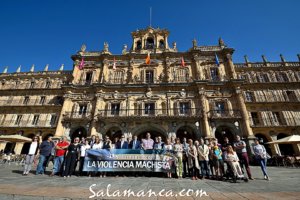 Concentración por la Última Víctima de Violencia Machista, Salamanca