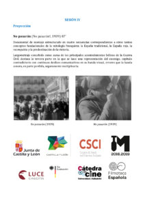 Ciclo de Cine Los documentales de la Italia fascista sobre la Guerra Civil Española (1936-1939) Filmoteca de Castilla y León Salamanca Octubre 2017