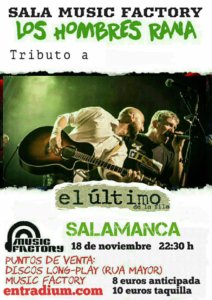 Los Hombres Rana Music Factory Salamanca Noviembre 2017