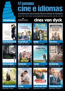 Cines Van Dyck XLI Semana Cine e idiomas Salamanca Noviembre 2017