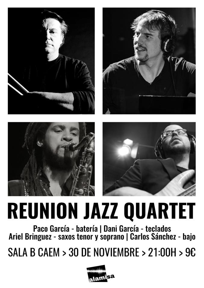 CAEM Reunion Jazz Quartet Salamanca ALAMISA Noviembre 2017