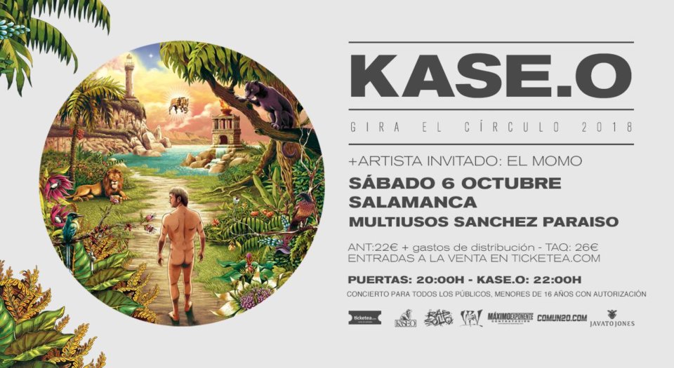 Sánchez Paraíso Kaseo.O + El Momo Salamanca Octubre 2018