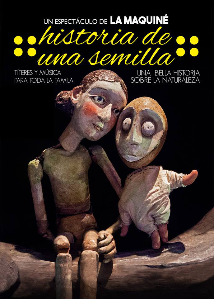 Teatro Liceo Compañía La Maquiné Historia de una semilla Salamanca Enero 2018
