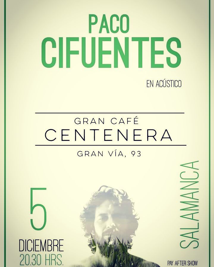 Centenera Paco Cifuentes Salamanca Diciembre 2017