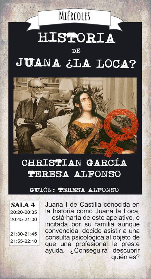 La Malhablada Historia de Juana ¿la Loca? Salamanca Diciembre 2017