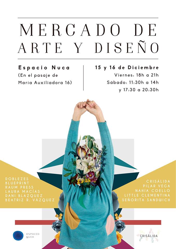 Espacio Nuca Mercado de Arte y Diseño Salamanca Diciembre 2017