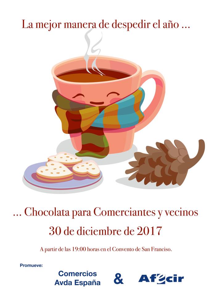 Ciudad Rodrigo Chocolatada para Comerciantes y Vecinos Diciembre 2017