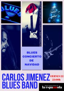 La Espannola Carlos Jiménez Blues Band Salamanca Diciembre 2017