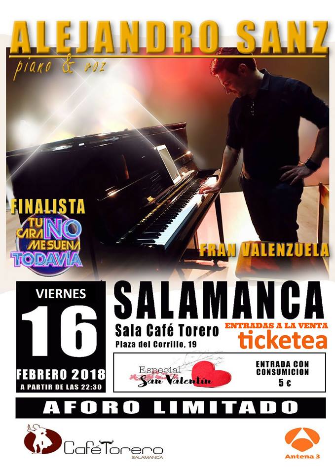 Sala Torero Fran Valenzuela Salamanca Febrero 2018