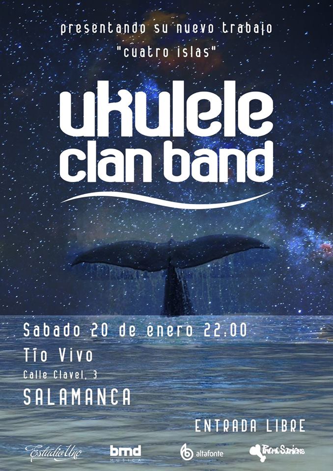 Tío Vivo Ukelele Clan Band Salamanca Enero 2018