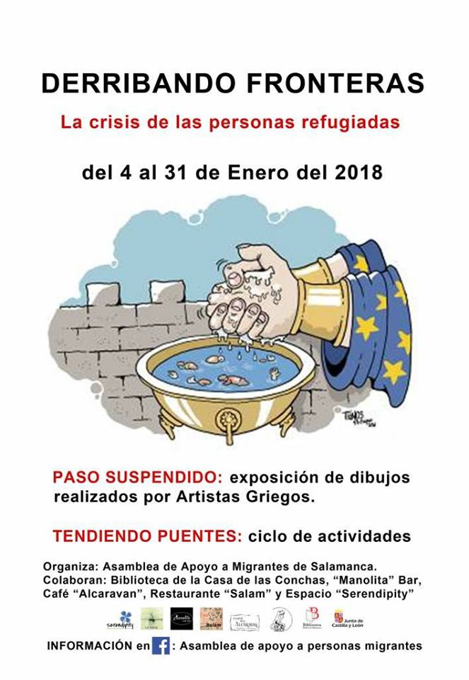 Casa de las Conchas Paso Suspendido Salamanca Enero 2018