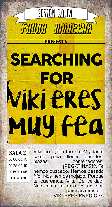 La Malhablada Searching for Viki eres muy fea Salamanca Enero 2018