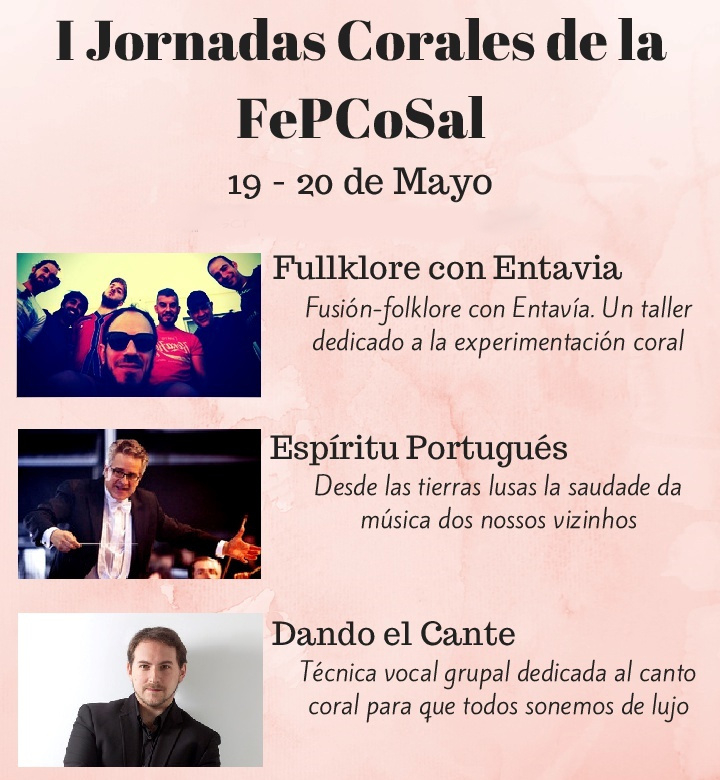 Conservatorio Profesional de Música de Salamanca I Jornadas Corales Salmantinas Mayo 2018
