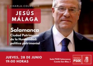 Salamanca Jesús Málaga PSOE Junio 2018