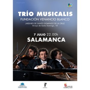 Sala de Exposiciones Santo Domingo de la Cruz Trío Musicalis Plazas y Patios Salamanca Julio 2018