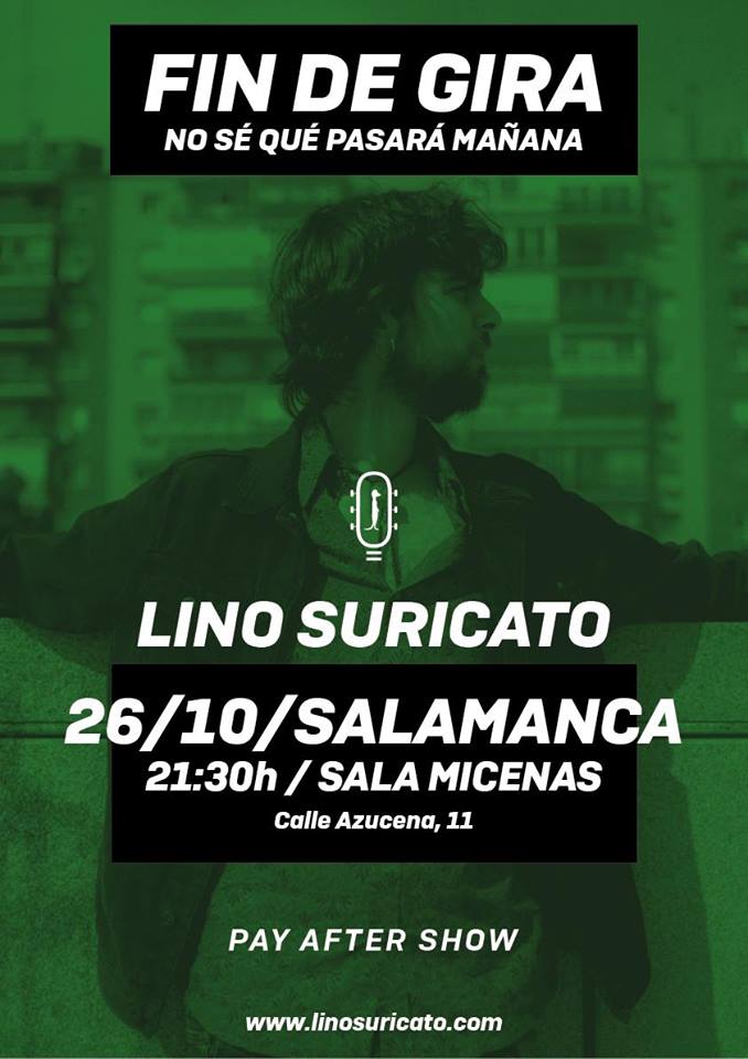 Sala Micenas Adarsa Lino Suricato Salamanca Octubre 2018