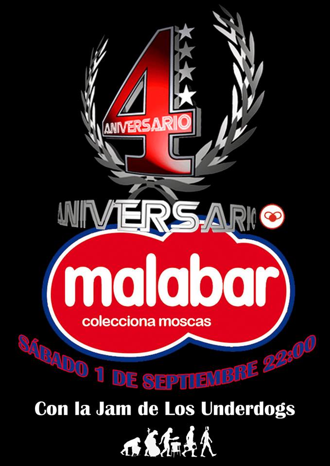 Malabar La Jam de los Underdogs Salamanca 1 de septiembre de 2018