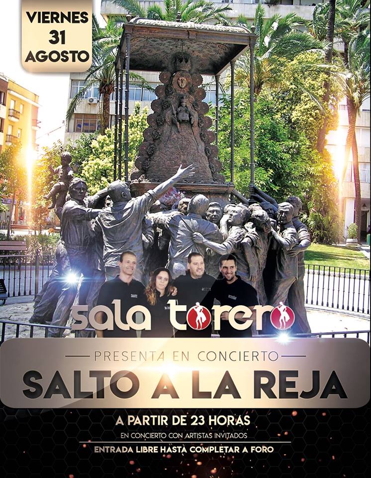 Sala Torero Salto a la Reja Salamanca Agosto 2018