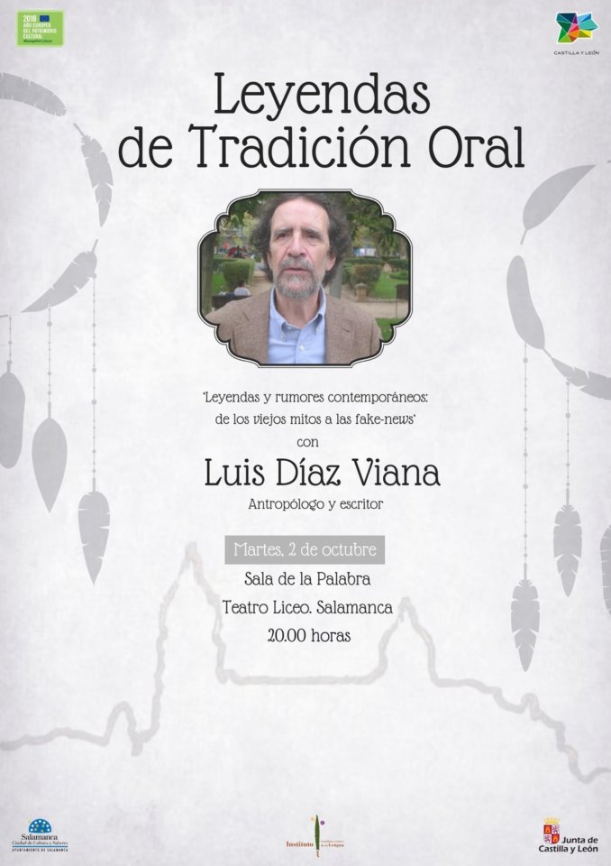 Teatro Liceo Luis Díaz Viana Ciclo Leyendas de tradición oral Salamanca Octubre 2018