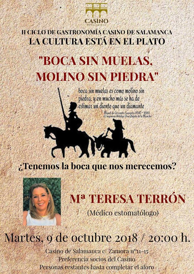Casino de Salamanca María Teresa Terrón Octubre 2018