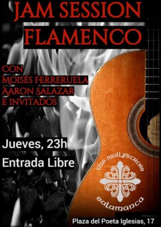 The Molly's Cross Jam Session Flamenca Salamanca 2018-2019